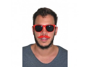 Αποκριάτικο αξεσουάρ Γυαλιά με Μουστάκι, 2 χρώματα Αποκριάτικο αξεσουάρ Γυαλιά με Μουστάκι, 2 χρώματα