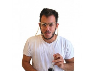 Αποκριάτικο αξεσουάρ Γυαλιά καλαμάκι Αποκριάτικο αξεσουάρ Γυαλιά καλαμάκι