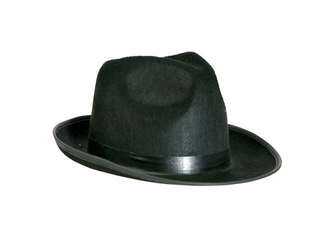 Αποκριάτικο καπέλο Μαφίας Τσόχινο 57cm