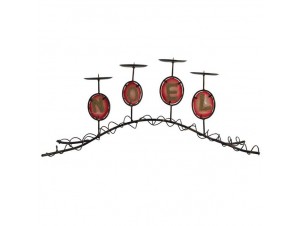 Χριστουγεννιάτικο Διακοσμητικό Κηροπήγιο