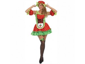 Αποκριάτικη στολή Sexy Φραουλίτσα Αποκριάτικη στολή Sexy Φραουλίτσα
