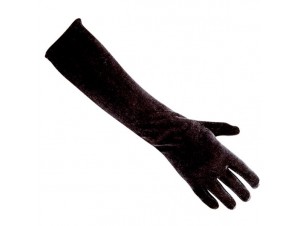 Αποκριάτικα μακριά γάντια Βελούδο