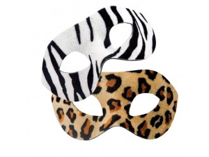 Αποκριάτικη Μάσκα Ματιών Animal Print Αποκριάτικη Μάσκα Ματιών Animal Print