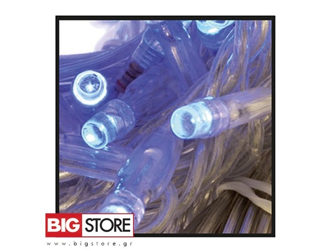100 LED Μπλε λαμπάκια με 8 προγράμματα ΔΜ 100 LED Μπλε λαμπάκια με 8 προγράμματα ΔΜ
