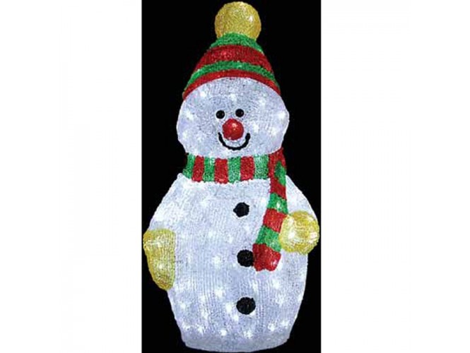 Χιονάνθρωπος Ακρυλικός με 450 LED