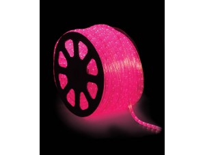 Ροζ Φωτοσωλήνας Led 100 μέτρα 13/2 Ροζ Φωτοσωλήνας Led 100 μέτρα 13/2