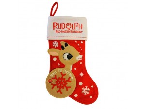 Χριστουγεννιάτικη κάλτσα RUDOLPH 51 εκ. Χριστουγεννιάτικη κάλτσα RUDOLPH 51 εκ.