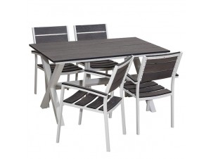 AQUARIUM Set-140BL Τραπεζαρία Αλουμινίου AQUARIUM Set-140BL Τραπεζαρία Αλουμινίου
