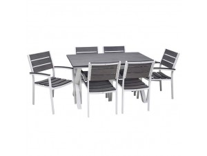 AQUARIUM SET-140BL Τραπεζαρία Αλουμινίου AQUARIUM SET-140BL Τραπεζαρία Αλουμινίου