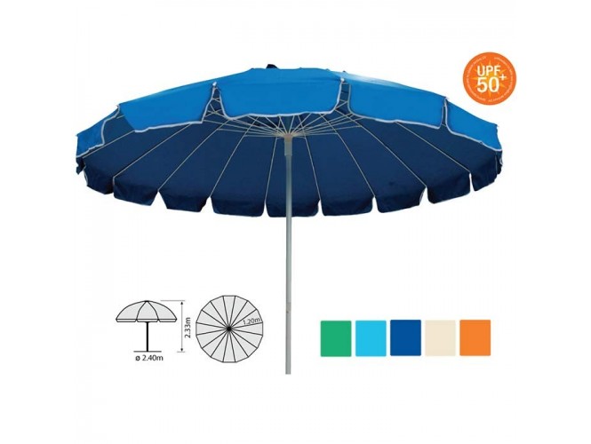 Ομπρέλα Παραλίας Fiberglass