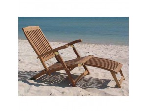 TEAK Ξαπλώστρα Κήπου ξύλινη TEAK Ξαπλώστρα Κήπου ξύλινη