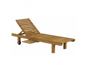 TEAK Ξαπλώστρα Κήπου ξύλινη TEAK Ξαπλώστρα Κήπου ξύλινη