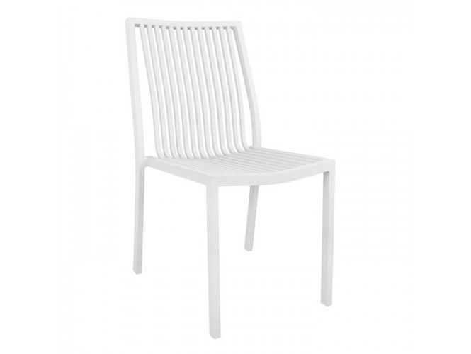 Καρέκλα αλουμινίου Λευκή έπιπλα κήπου bigstore.gr
