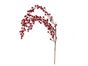Κόκκινο Χριστουγεννιάτικο Κλαδί με Berries 80 εκ. Κόκκινο Χριστουγεννιάτικο Κλαδί με Berries 80 εκ.