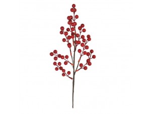 Κόκκινο Χριστουγεννιάτικο Κλαδί με Berries 55 εκ. Κόκκινο Χριστουγεννιάτικο Κλαδί με Berries 55 εκ.