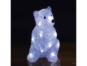 Φωτιζόμενο αρκουδάκι με 16 LED 20 εκ. Φωτιζόμενο αρκουδάκι με 16 LED 20 εκ.