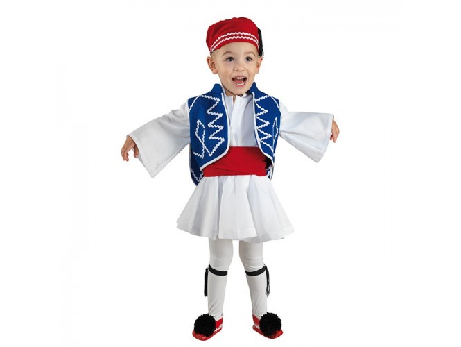 Παραδοσιακή παιδική στολή Εύζωνας