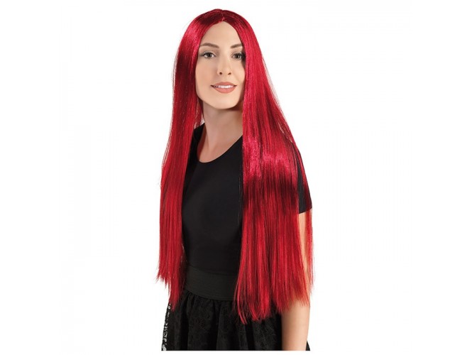 Αποκριάτικη περούκα Christy κόκκινη