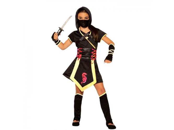 Αποκριάτικη παιδική στολή ninja girl