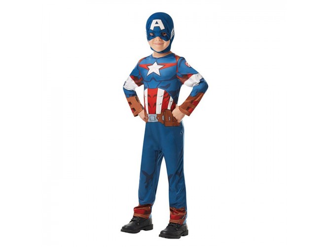 Αποκριάτικη παιδική στολή Captain America