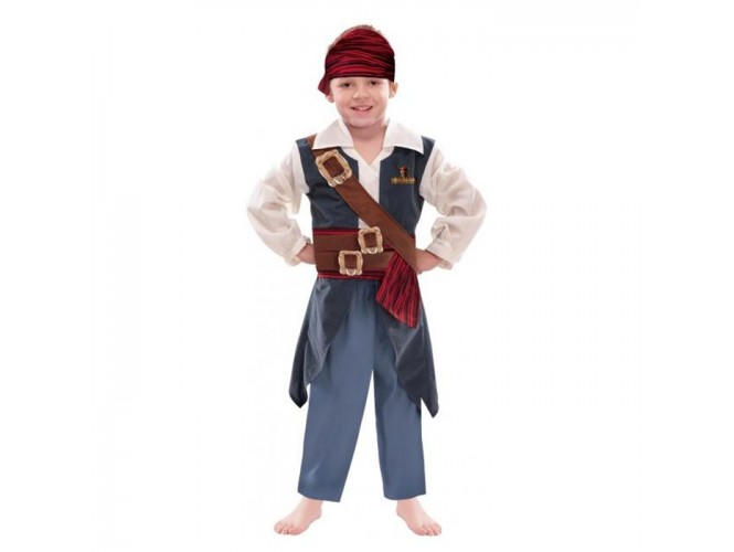 Αποκριάτικη παιδική στολή πειρατής Jack Sparrow