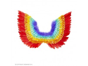 Αποκριάτικα φτερά ουράνιο τόξο