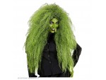 Αποκριάτικη πράσινη περούκα μάγισσας