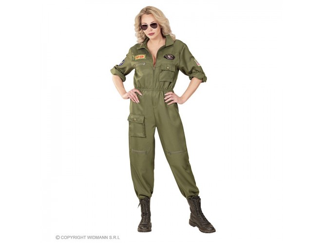Αποκριάτικη στολή γυναίκα πιλότος Top Gun