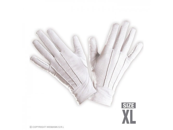Αποκριάτικα άσπρα γάντια