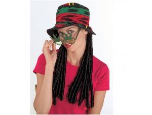 Αποκριάτικο καπέλο Rasta man Αποκριάτικο καπέλο Rasta man