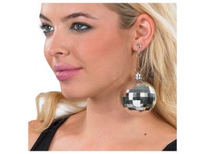 Αποκριάτικα σκουλαρίκια Disco Αποκριάτικα σκουλαρίκια Disco