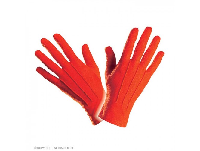Αποκριάτικο γάντια κοντά κόκκινα
