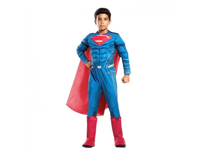 Αποκριάτικη παιδική στολή Superman Deluxe