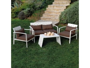 AMANDA Set Καθιστικό κήπου Αλουμινίου AMANDA AMANDA Set Καθιστικό κήπου Αλουμινίου AMANDA