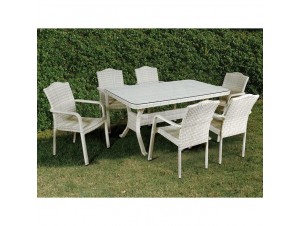 Τραπεζαρία Κήπου Rattan Τραπεζαρία Κήπου Rattan