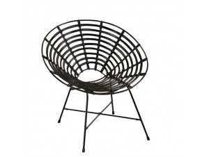 Πολυθρόνα Μεταλλική - Rattan 150318 Πολυθρόνα Μεταλλική - Rattan 150318