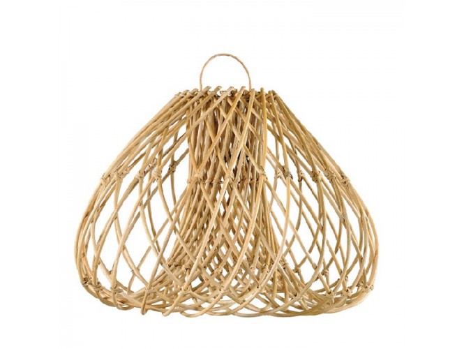 Φωτιστικό οροφής με φυσικό Rattan έπιπλα κήπου bigstore.gr