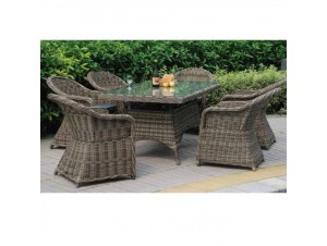 Τραπεζαρία Κήπου Rattan Montana Τραπεζαρία Κήπου Rattan Montana
