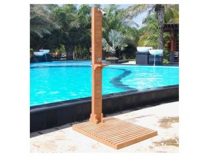 Ξύλινη ντουζιέρα Teak Ξύλινη ντουζιέρα Teak