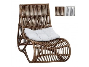 MIDU Πολυθρόνα relax Rattan MIDU Πολυθρόνα relax Rattan