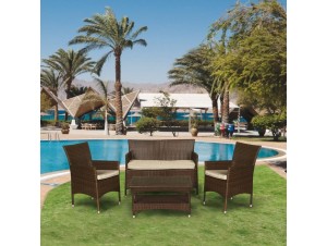Καθιστικό κήπου RATTAN Wicker Καθιστικό κήπου RATTAN Wicker