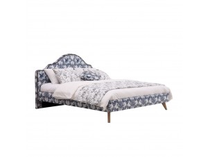 Romantic κρεβάτι (Για στρώμα 160X200Cm) Flower Μπλε Romantic κρεβάτι (Για στρώμα 160X200Cm) Flower Μπλε