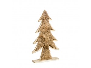 Χριστουγεννιάτικο ξύλινο δεντράκι 20x39 εκ.