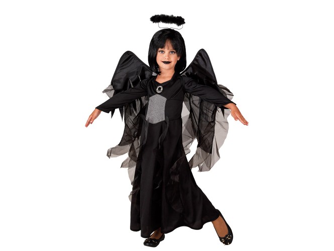 Αποκριάτικη παιδική στολή μαύρος άγγελος