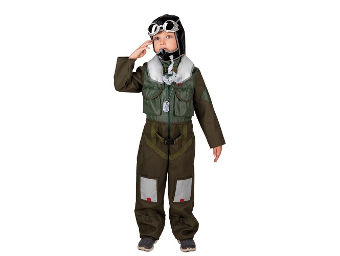 Αποκριάτικη παιδική στολή πιλότος μαχητικού