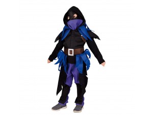 Αποκριάτικη παιδική στολή Raven Fortnite