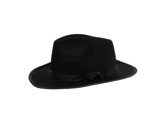 Αποκριάτικο μαύρο καπέλο ρεπούμπλικα