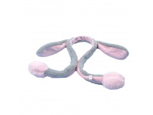 Αποκριάτικη στέκα λαγός με κίνηση σε 4 χρώματα