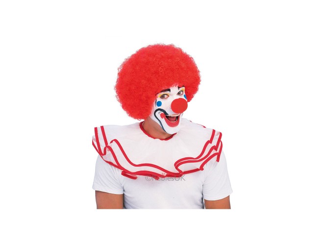 Αποκριάτικη κόκκινη περούκα Clown