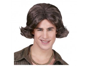 Αποκριάτικη περούκα Disco κούκλος